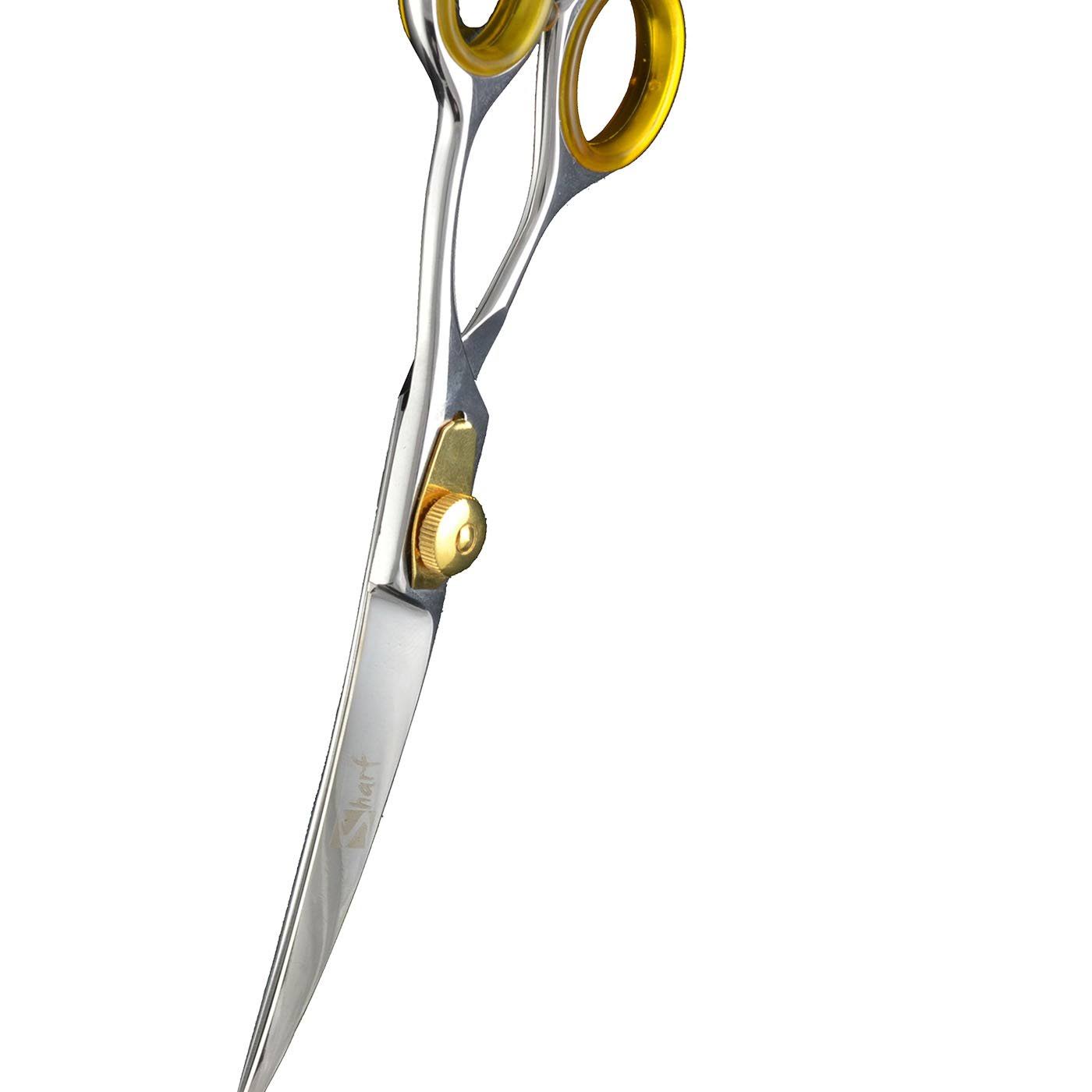 Pet Shears Kit with Thinning Scissors and Curved Shear I361