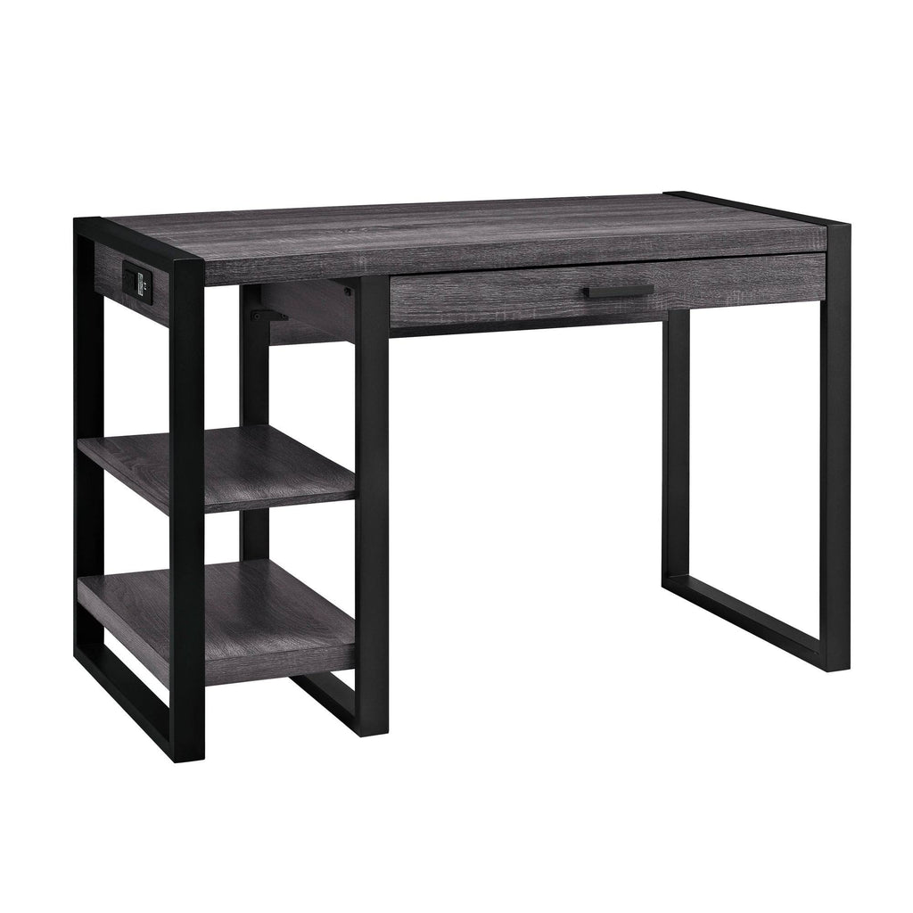 Dark Walnut Computer Desk N18657
