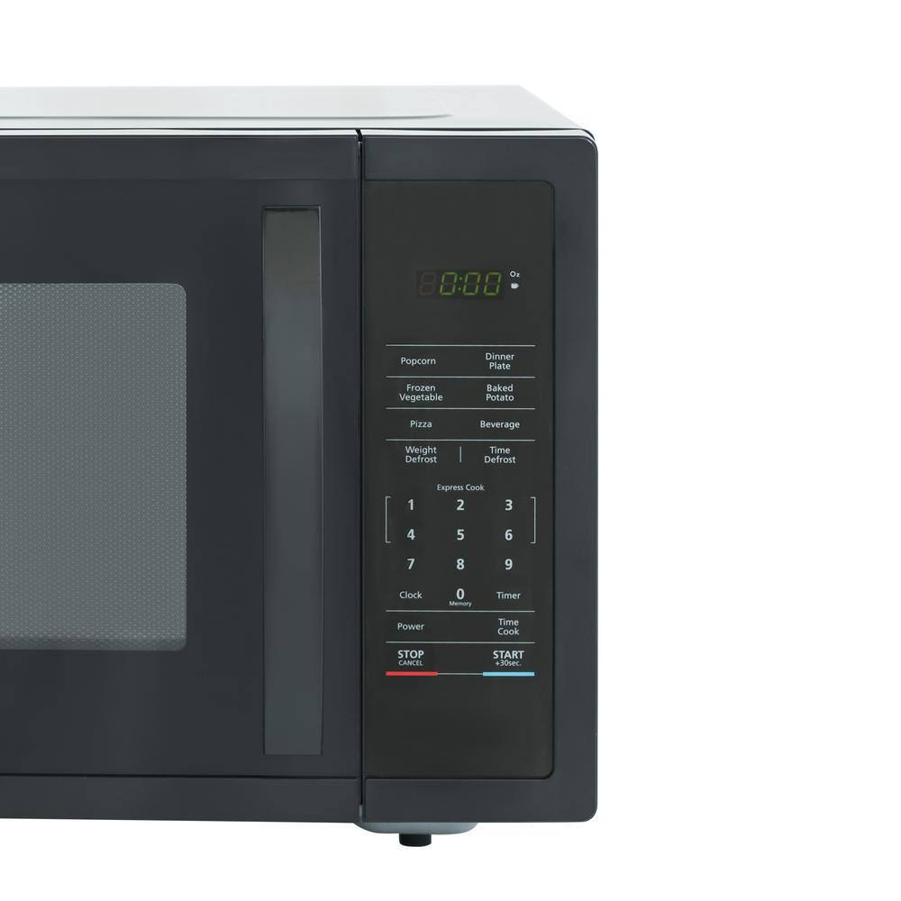 1.6 Cu. ft. Countertop Microwave in Black with Gray Cavity X20551