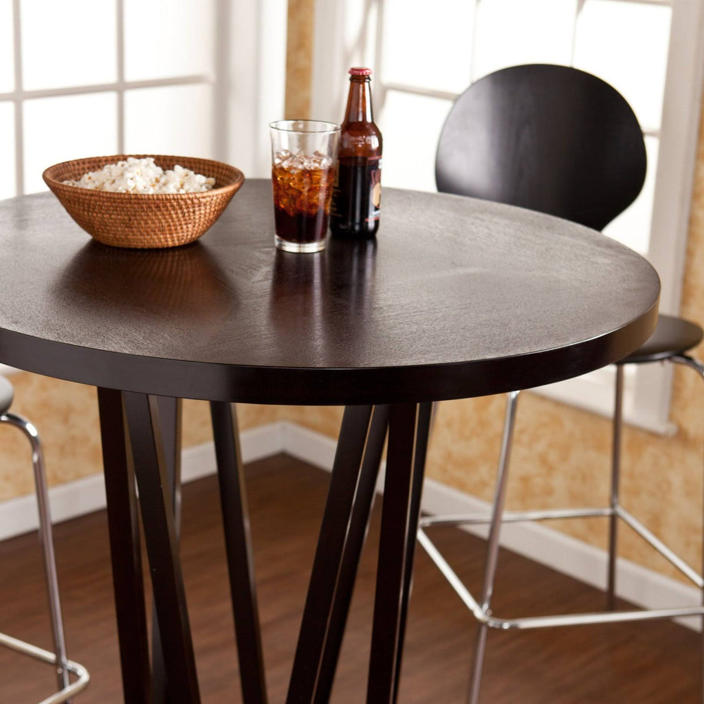 Dark Espresso Bar Table L89898