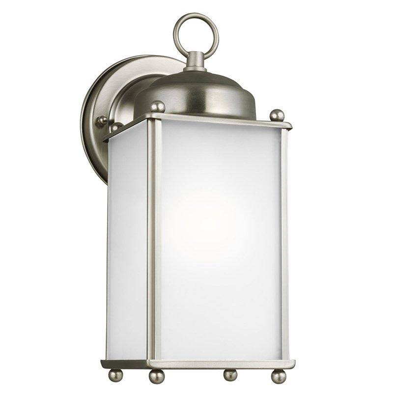 Black One Light Outdoor Wall Lantern Q7331