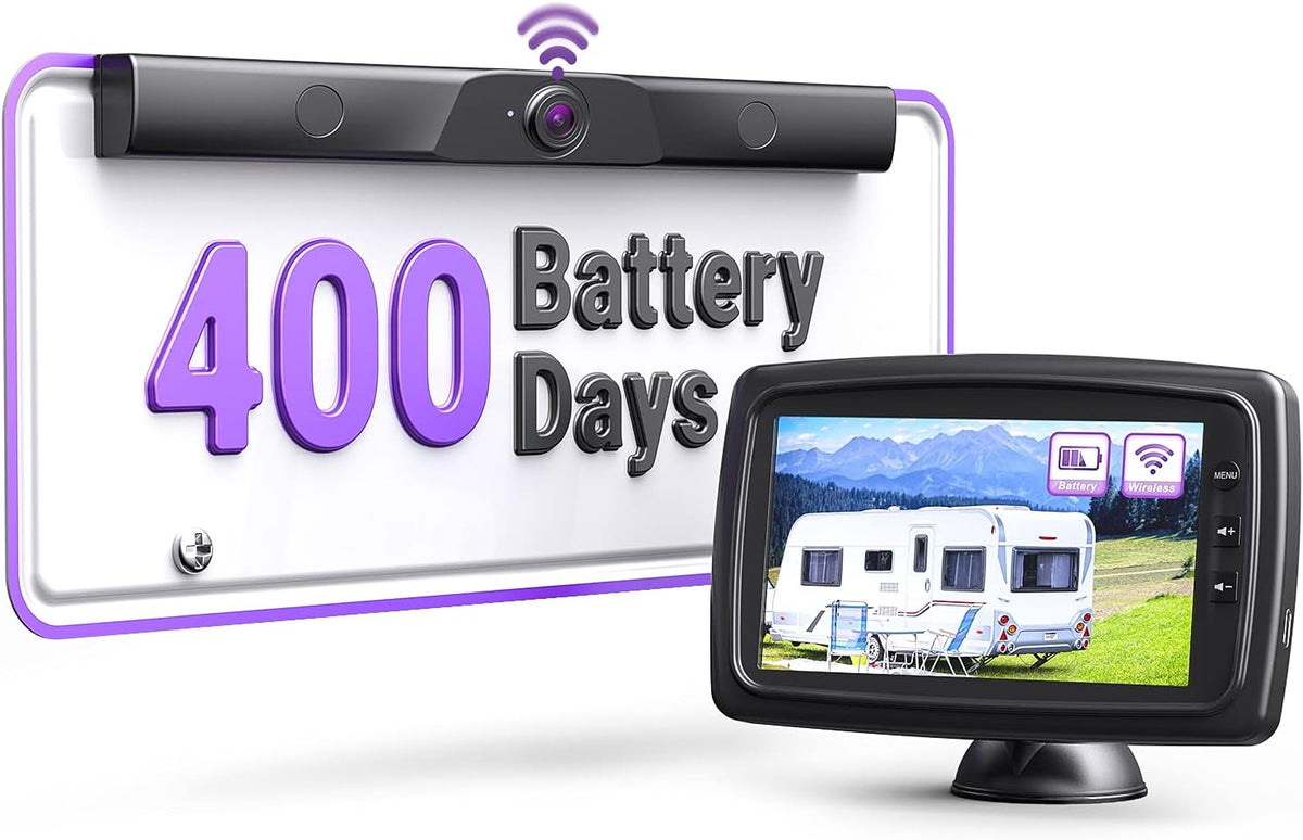 Wireless Backup Camera System Kit with 4.3'' HD Monitor M35311