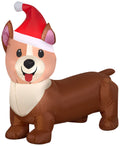 Brown Inflatable Corgi Dog B477
