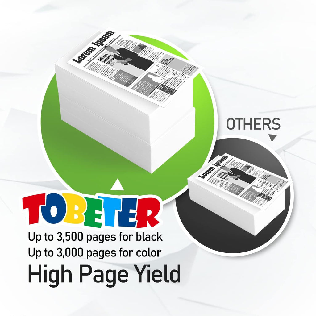Compatible Toner Cartridge 1 Black 1 Cyan 1 Magenta 1 Yellow K574386