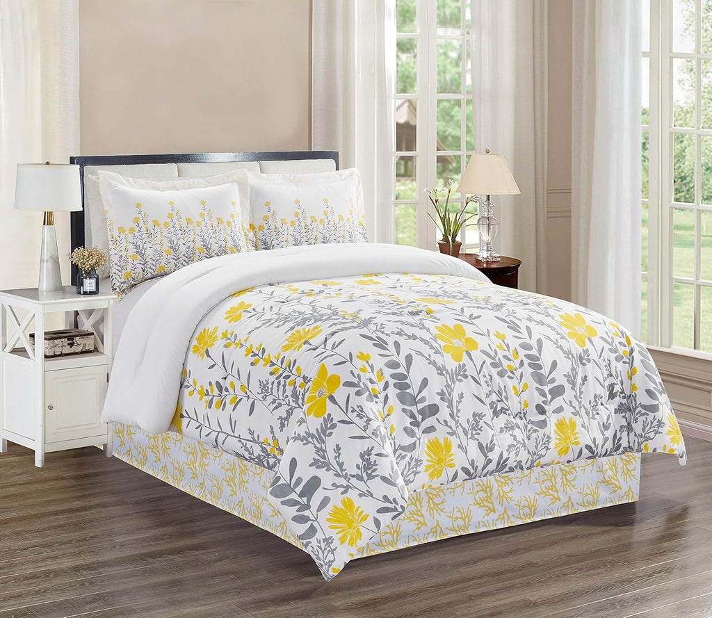 3-Piece Queen Size Down Alternative Comforter Set M6034