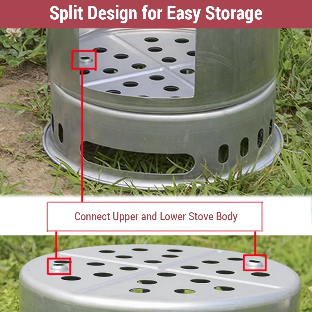 4 In 1 Camping Stove E679