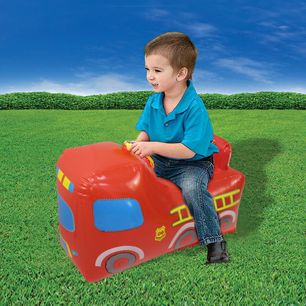 Inflatable Fire Car Kids Toy Z891690