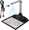 Document Scanner Camera with OCR Function, 10 Mega-Pixel Lens, LED Lights, A4, Pack of 2 E338