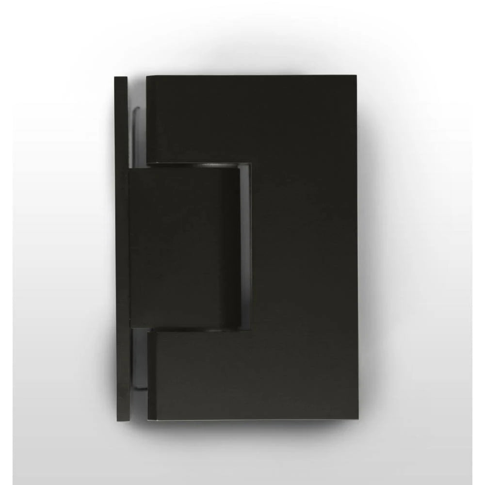 Frameless Wall Hinged Bathtub Door in Polished Brass F322399