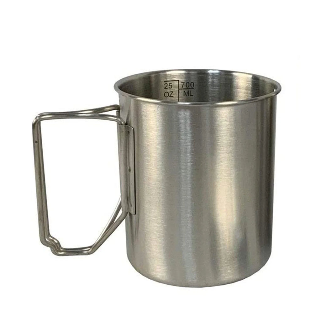 Steel Camp Water Bottle and Nesting Cup Set L32665