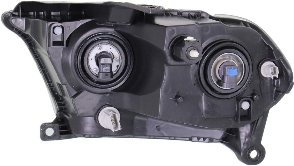 Dodge Durango Headlight 2011 2012 2013 Passenger Side with Bulbs F13182