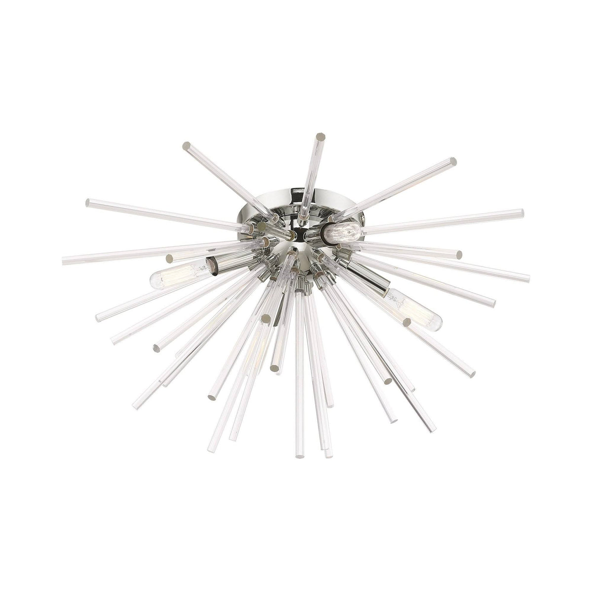 4 Light Satin Brass Ceiling Mount G720