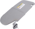 Left Driver Side Sun Visor Gray Pack of 2 H7609