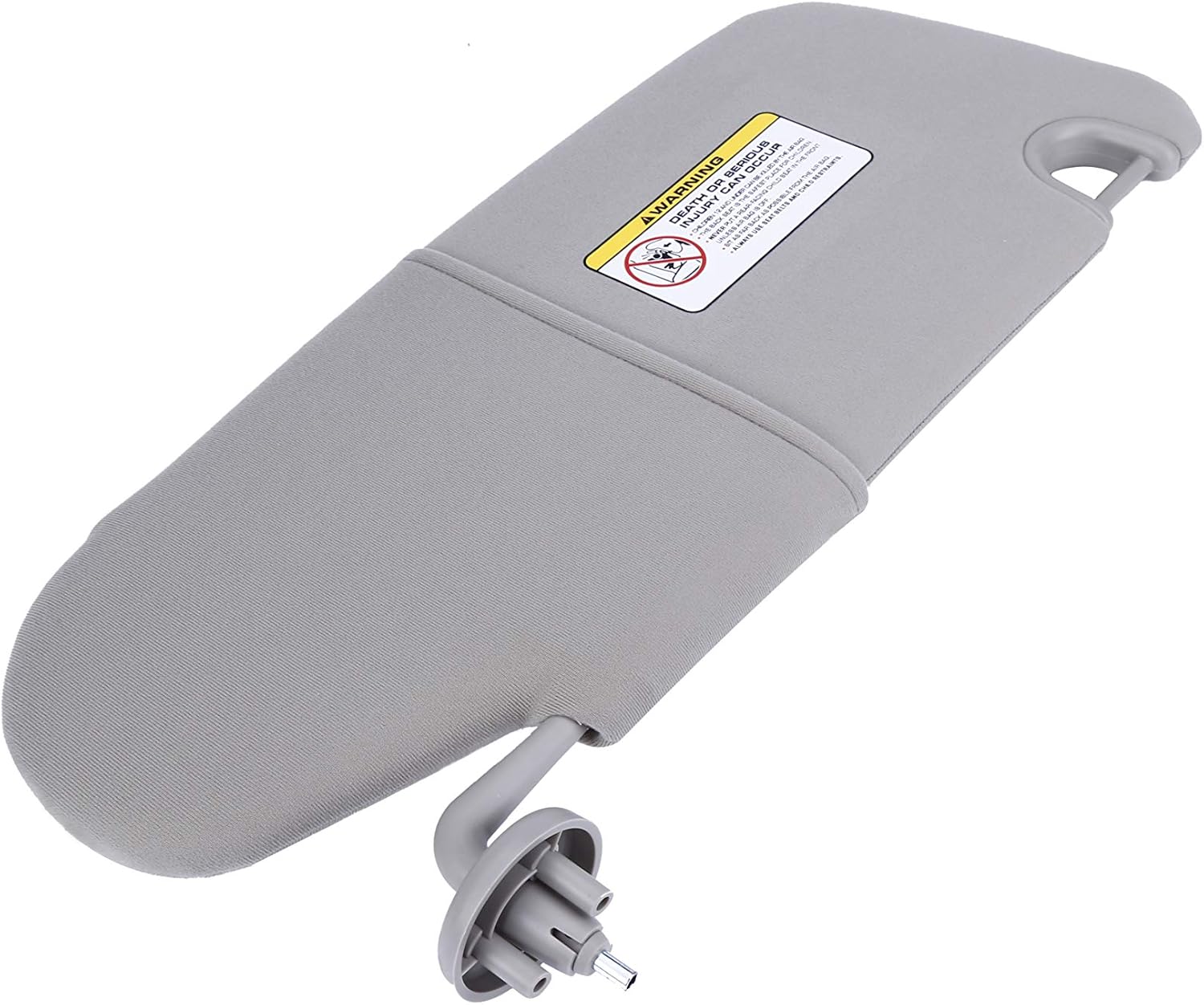 Left Driver Side Sun Visor Gray Pack of 2 H7609