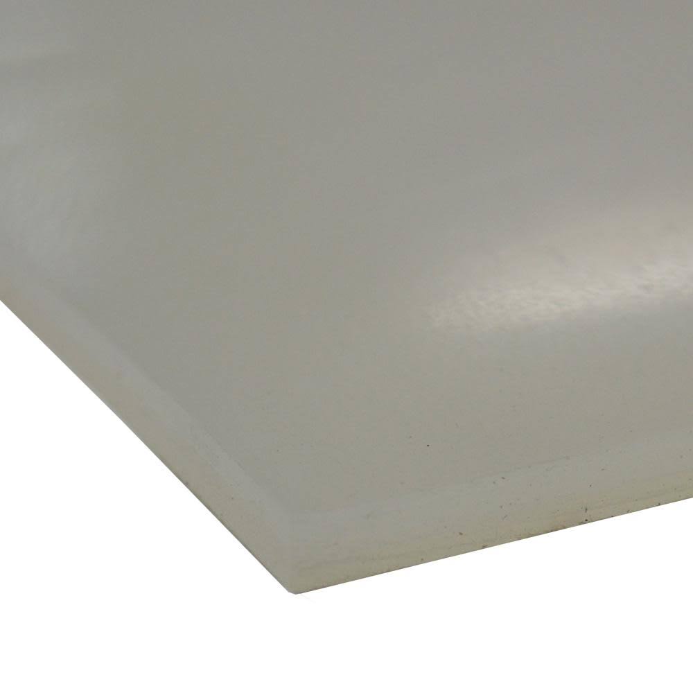 Silicone Sheet 60A Translucent 1/4in x 24in W x 12in H76988