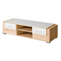 Sonoma Oak White TV Stand L380250