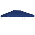 Blue 13.1ft x 9.8ft PVC Coating Gazebo Top Cover Replacement I5385