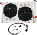 3 Row Aluminum Radiator with Fan and Shroud Kit N891166