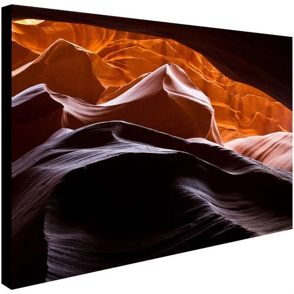 Antelope Canyon 3 14" x 19" Canvas Art S7882