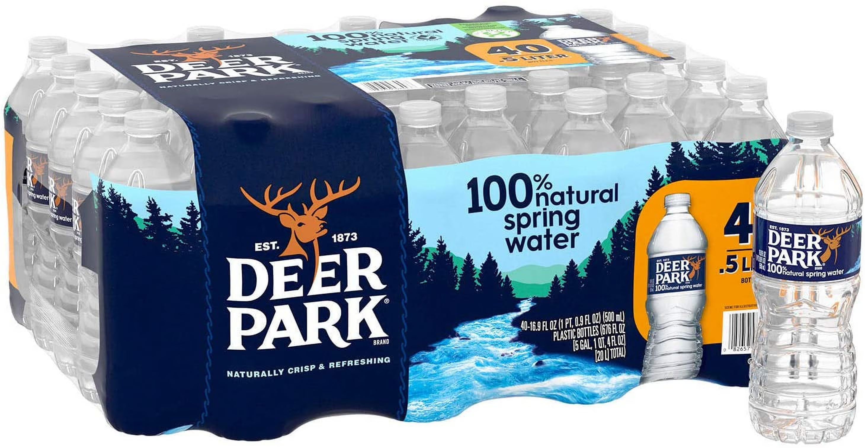 16.9 oz Spring Water 40 pk. (Pack of 2) F67944