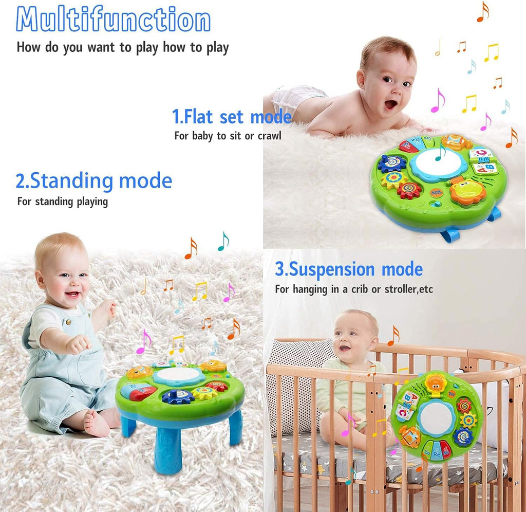 Musical Learning Table Activity Center for Infant Toddler Kids C8085