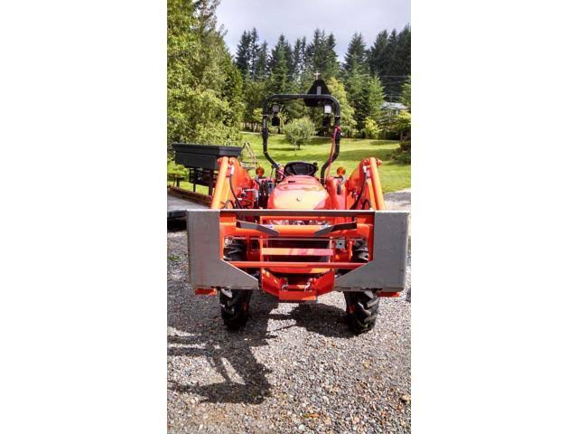 5/16x22 Quick Tach Loader Cut Out Universal Mount Plate N9836