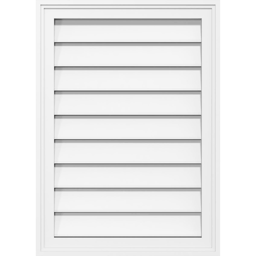 PVC Gable Vent F448