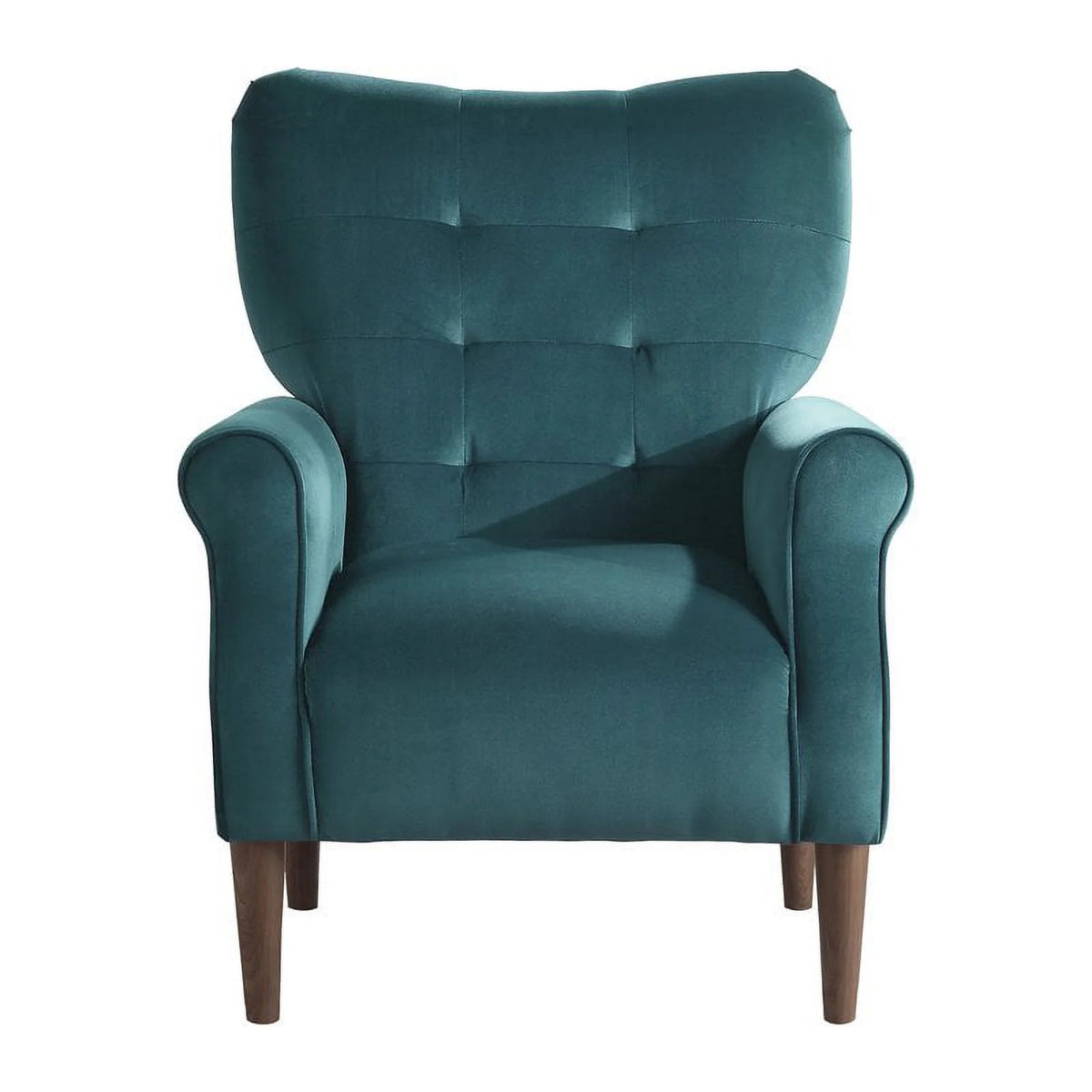Teal Velvet Accent Chair M6909