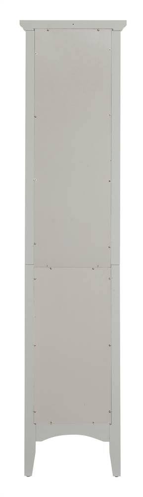 2-Door Linen Tower, Gray U15002
