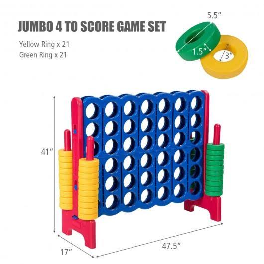 Blue Giant 4 in A Row Game Set S9412