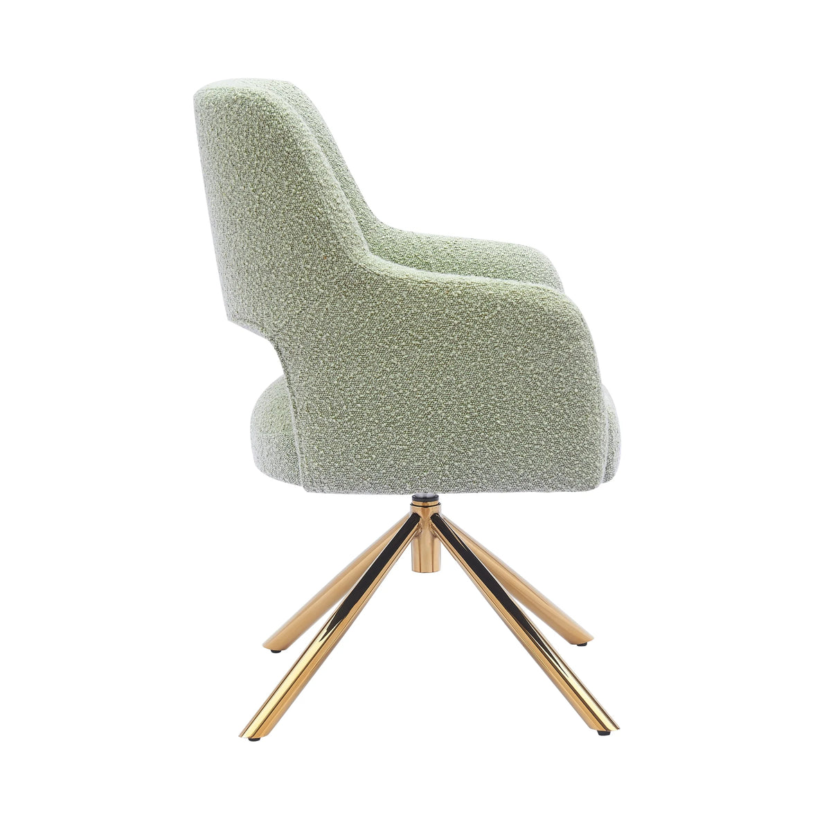 Desert Sage Boucle Accent Arm Chair L966