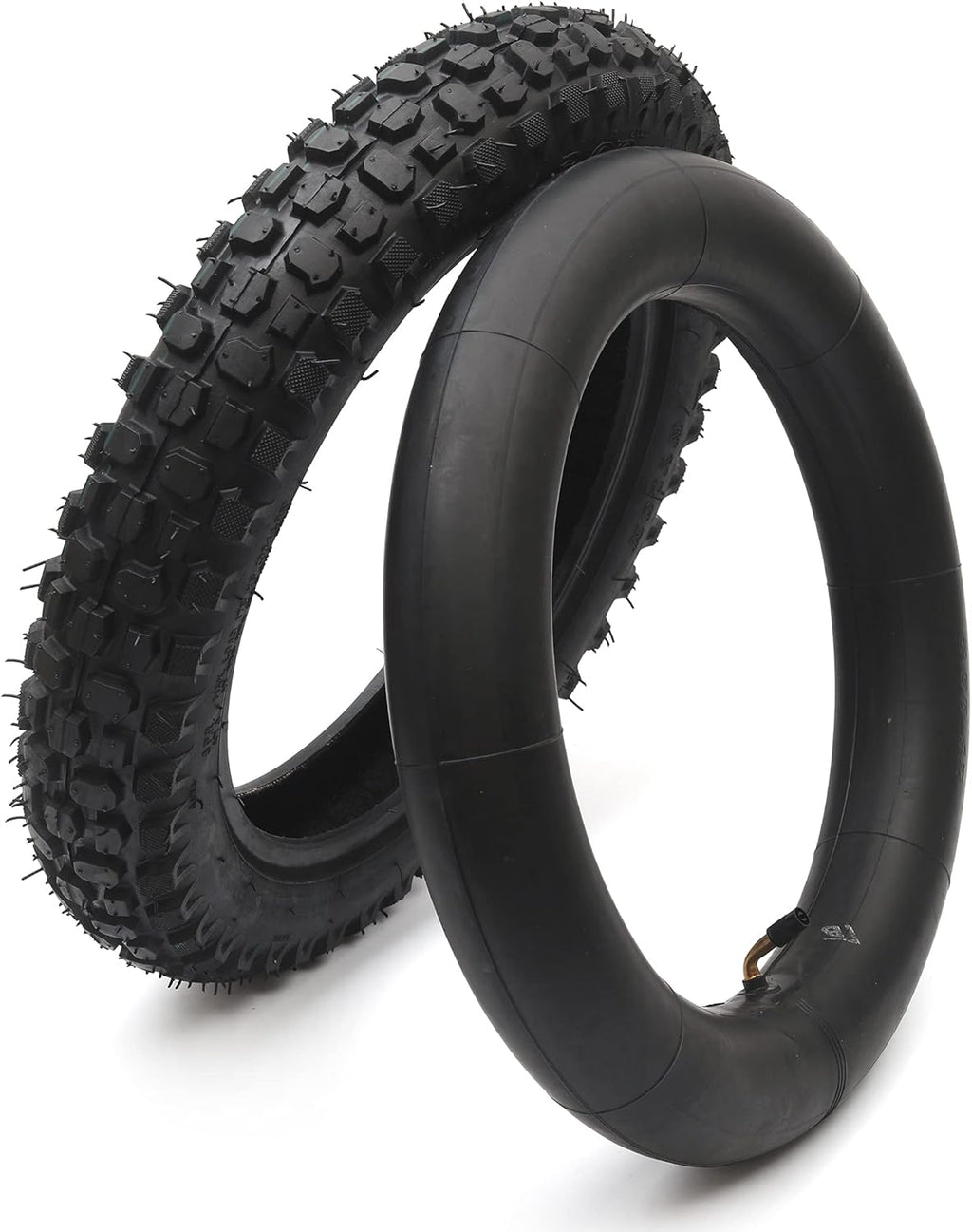 3.00-12 Knobby Motocross Bike Tire and Tube Set with TR87 Valve Stem S400011