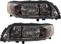 Volvo S60 Headlight Assembly 2005-2009 Pair Halogen R6403