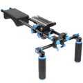 Portable Filmmaker System with Camera Mount Slider and Soft Rubber Shoulder B1776