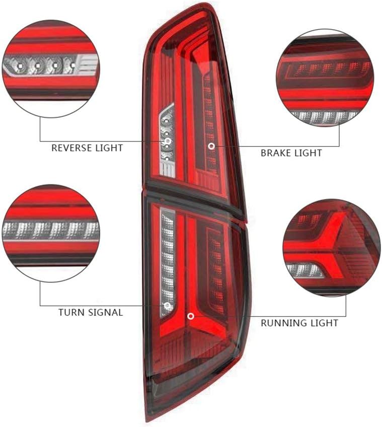 Devil Eye LED Headlights and Tail Lights for Mitsubishi Lancer EVO X 2008-2017 W7646