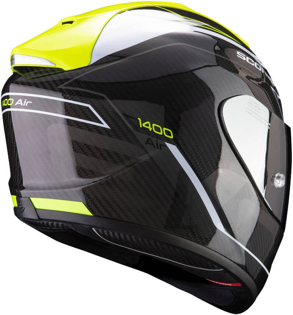 Scorpion EXO-1400 Air Carbon White Neon Yellow M H9082