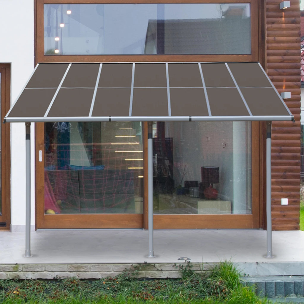 Polycarbonate Wall Mount Gazebo E2003