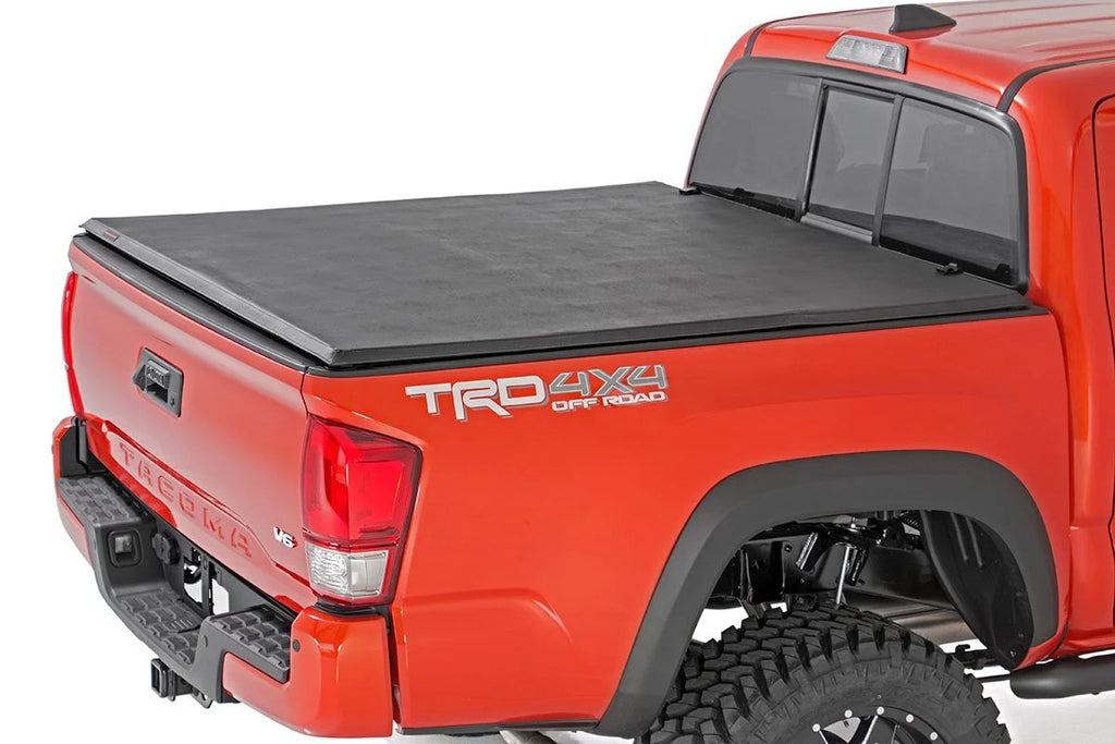 Soft Tri-Fold Bed Cover for Toyota Tacoma O930