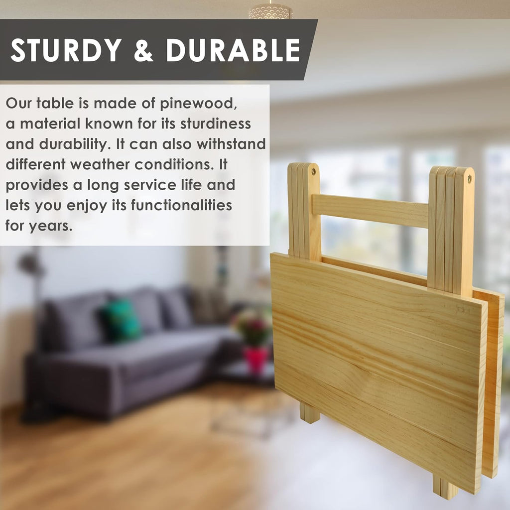 Pinewood Folding Table B558