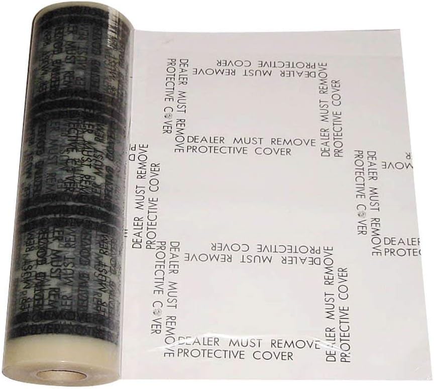 Auto Adhesive Floor Mat, 4 mil, 100 Mats Per Roll, 21 Wide, 200' Long, Pack of 2 U8525