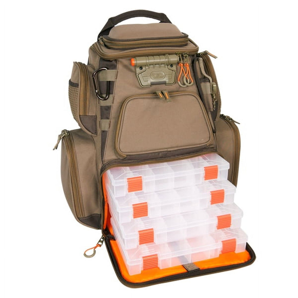 Lighted Tackle Backpack with 4 Trays E4075