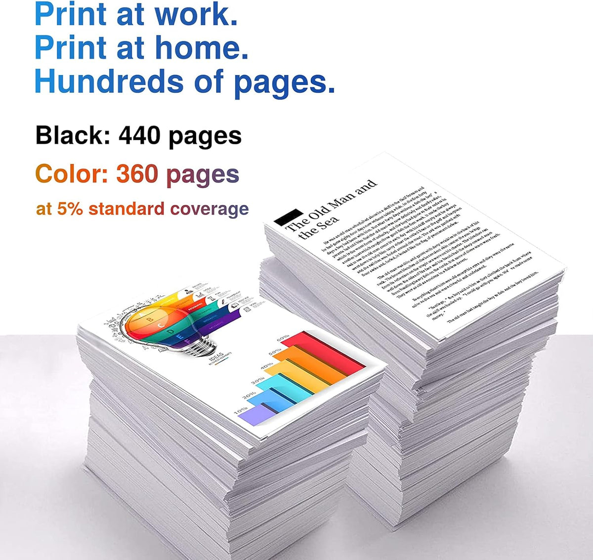 Black Ink Cartridges Combo Pack of 2 P470608