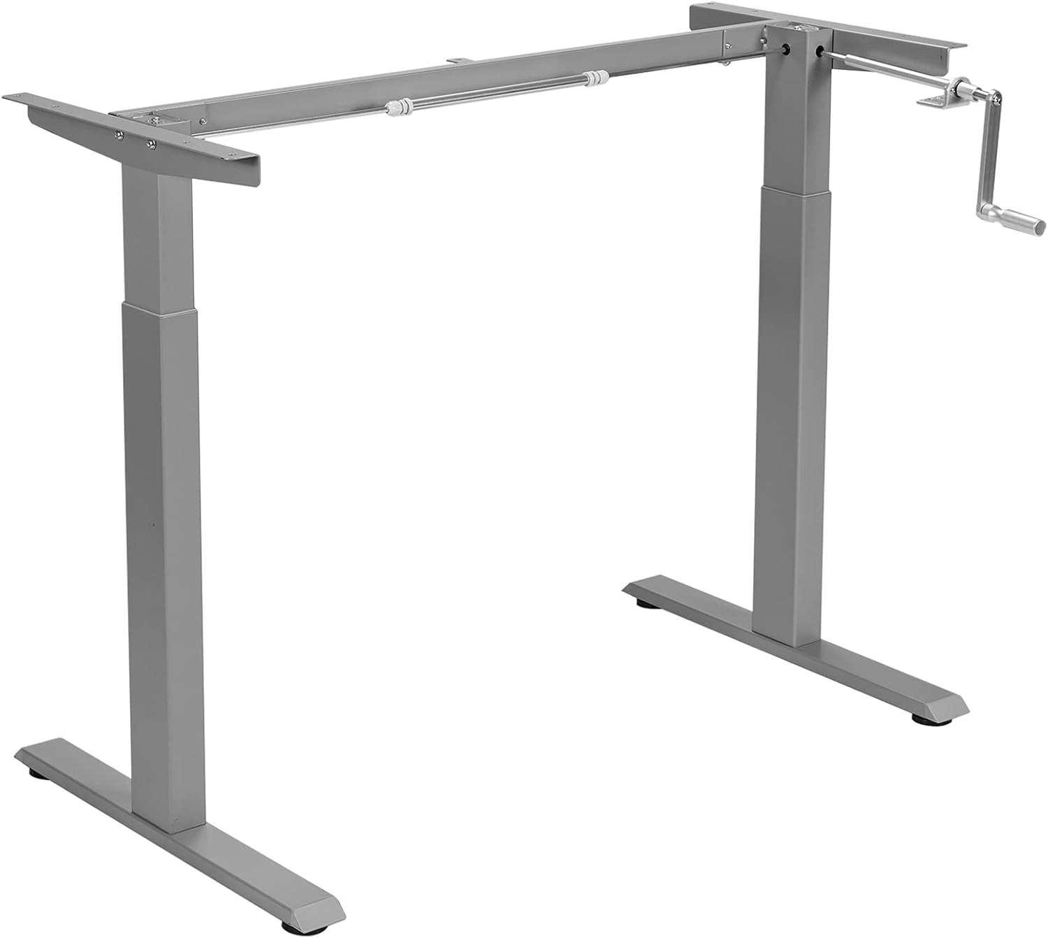 Hand Crank Stand Up Desk Frame with Cable Management Tray M840189