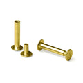 Gold Aluminum Chicago Screws (Qty 100 Sets) Y366400