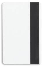 White PVC Zebra Cards I6234