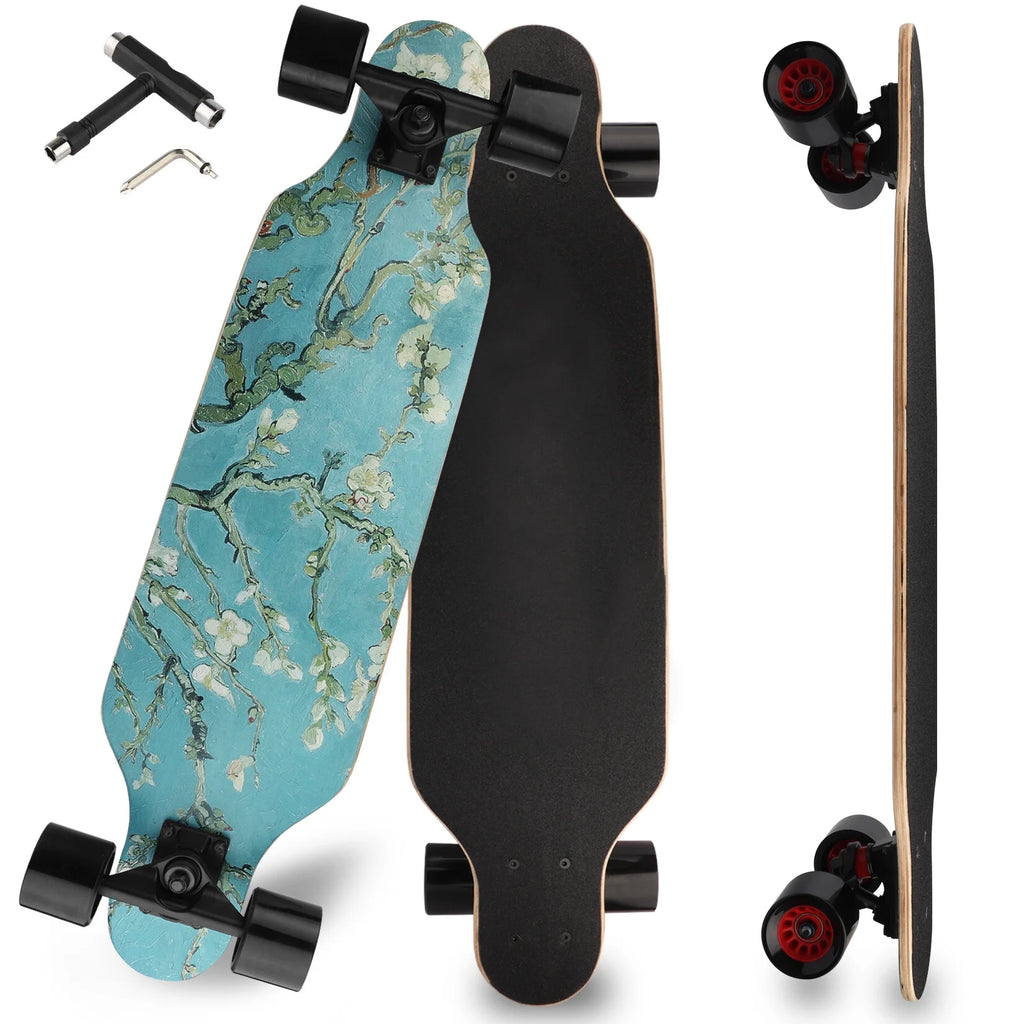 31 Inch Maple Concave Cruiser Skateboard with ABEC-9 Bearing I700403