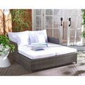 Grey and White Daybed Q181