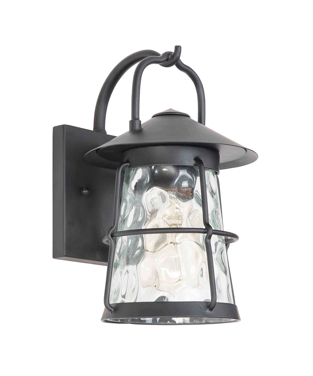 Matte Black Outdoor Wall Light L7990