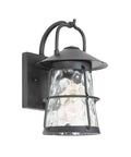Matte Black Outdoor Wall Light L7990