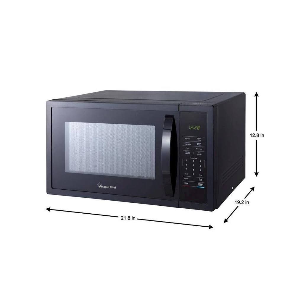 1.6 Cu. ft. Countertop Microwave in Black with Gray Cavity X20551